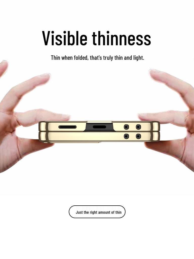 Магнитный прозрачный чехол SAMSUNG Z Flip7 со подставкой MagSafe