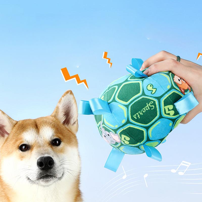 Pet Interactive Toys Cartoon Ball Dog Toy Pet Chewing Toys Training Decompress Bite Resistant Plush Dog Toys Pet Supplies