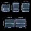 Clear Plastic Car Toy Display Case Hotwheels Protective Shell Boulevard Team Transport Model Card Storage Display Box Showcase