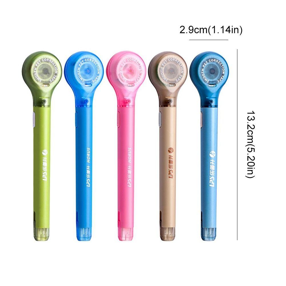 Pen Shape White Out Correction Tape Comfortable Holding Spot Covering Tape  Student