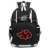 Anime Backpack Schoolbag Teenagers Akatsuki Itachi Sharingan Cosplay Boys Girls Laptop Bags Travel Rucksack
