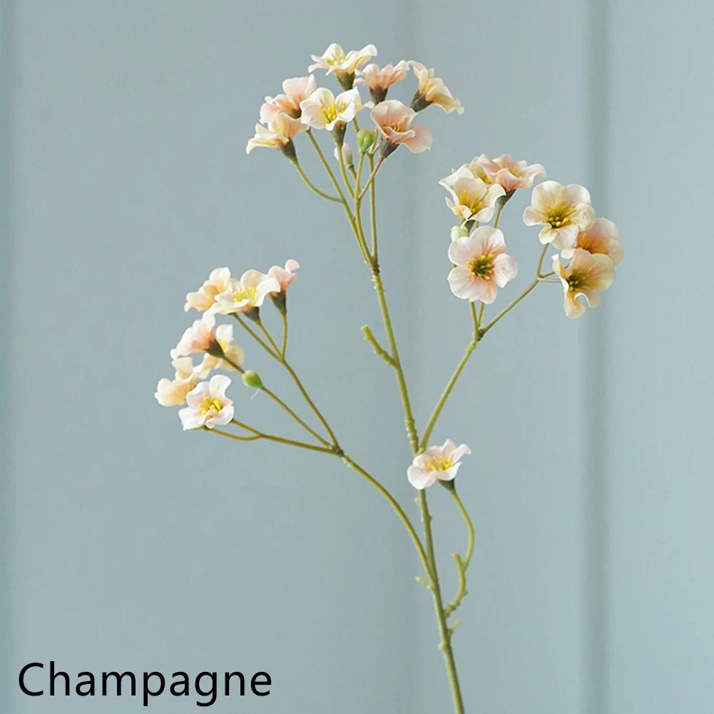 3 вилки/букет искусственный цветок шелковый василек искусственные цветы искусственные растения декоративные цветы домашний декор свадебный декор