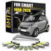 BMTxms Canbus LED Interior Light Kit For Smart Fortwo 450 451 453 Forfour MK1 454 MK2 453 EQ Electric Drive 1998-2020 Accessorie Dome Lights 6