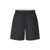 Mid-Waist Comfortable Moisture-Wicking Sports Casual Shorts Men Bottoms Black 2011D071-001