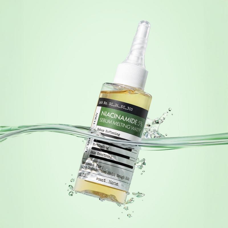 DERMA FACTORY Niacinamide 5% Sebum Melting Water 80ml/160ml