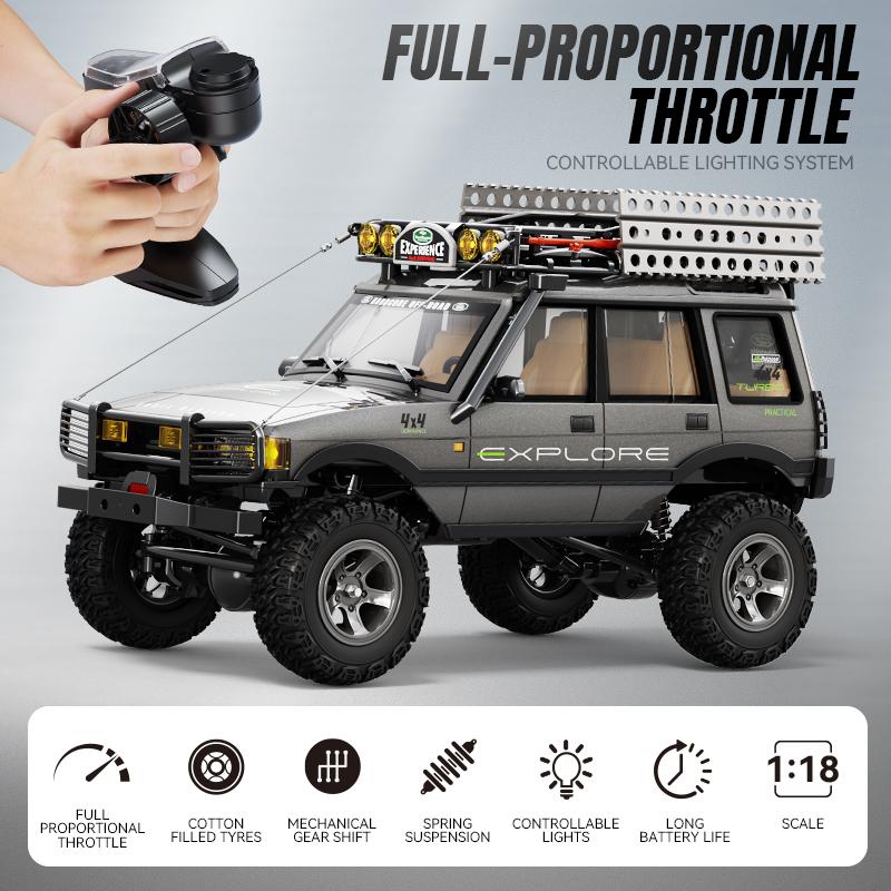 Новый LR1801 2.4G 1:18 RC Автомобиль Вездеход 4WD Полностью Пропорциональный Режим RC Симуляция Преодоление Препятствий Внедорожник Автомобиль с Дистанционным Управлением Игрушка Подарок для Мальчика