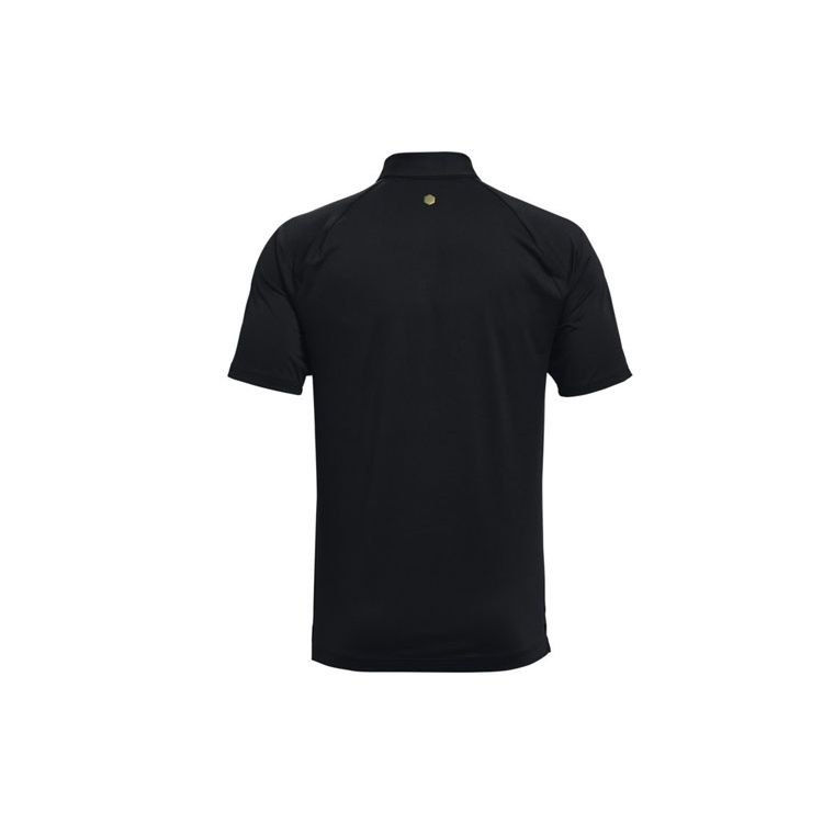Under Armour Мужские рубашки-поло с коротким рукавом Rush Series Performance Slim Fit, черные 1366253-001