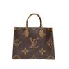 [Б/У] Onthego MM 'Коричневый Giant Monogram/Коричневый Monogram Reverse Canvas' - Отличное состояние #YDMEFD