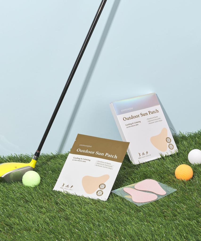 Outdoor Sun Patch 1-Use Pack (1 Pouch, 2 Sheets) x 4 Pieces