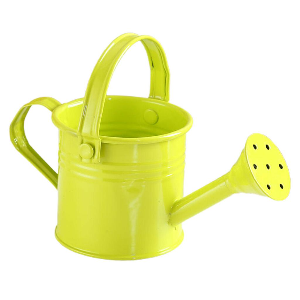 Home Kawaii Mini Metal Flower Kettle Water Spraying Pot Watering Can