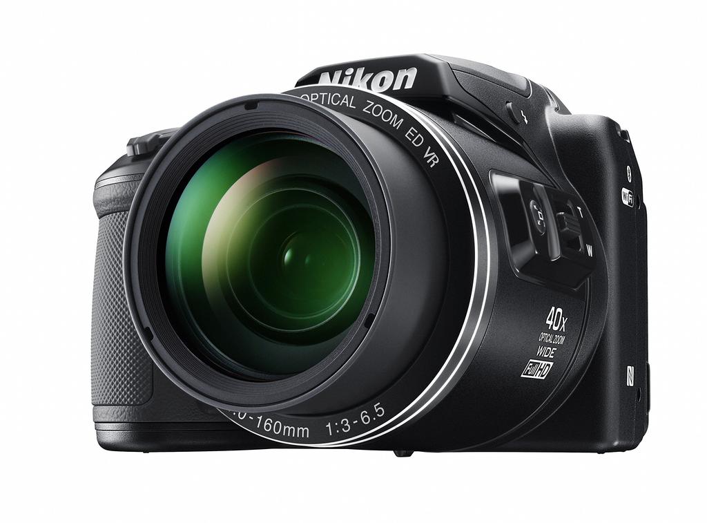 Цифровая камера Nikon COOLPIX B500, 40-кратный оптический зум, 16,02 мегапикселя, батарея AA, черный, B500BK