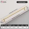 Oukali New Release Modern French Furniture Cabinet Handle Kitchen Drawer Brushed Copper Zinc Pull Handles