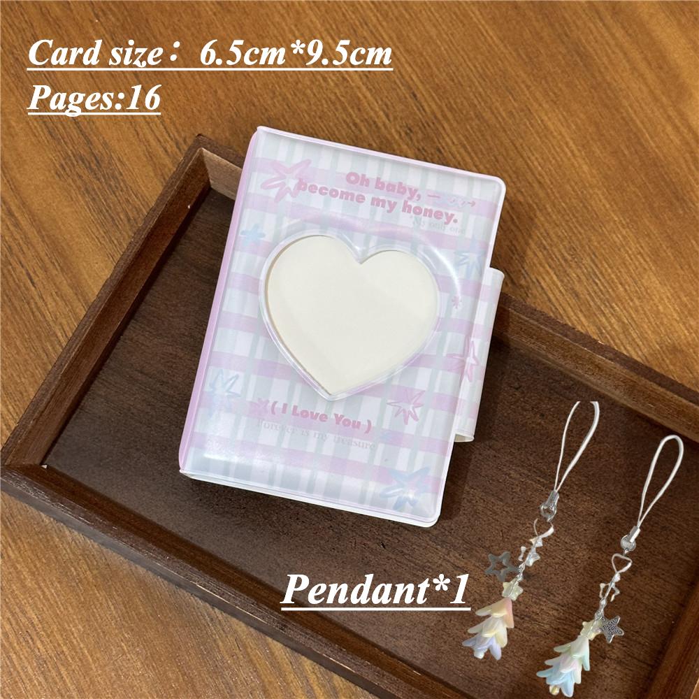 Original Design Snapper Sushi One-square Photocard Album 3 Inch Kpop Idol Photocard Collection Book with Pendant INS Style 2025