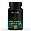 AMBROSIAL Молочный чертополох Добавка для детоксикации печени Капсулы с расторопшей для печени с корнем одуванчика (Упаковка 1-60 капсул)