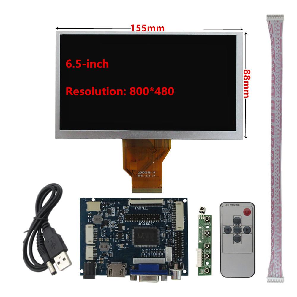6,5/7/8/9/10,1-дюймовый ЖК-экран TFT IPS DIY Монитор Плата управления драйвером HDMI VGA AV Raspberry Pi Портативный компьютер Дополнительный экран