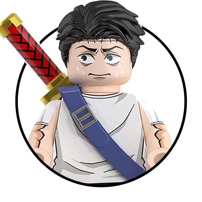 40pcs Jujutsu Kaisen Building Blocks Itadori Yuji Gojo Satoru Ryomen Mini Action Figure Accessories Christmas Gift for Kids