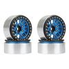 4PCS Metal 1.9 Beadlock Wheel Rim Hub for 1/10 RC Crawler Car Axial SCX10 90046 AXI03007 Traxxas TRX4 RC4WD D90 D110
