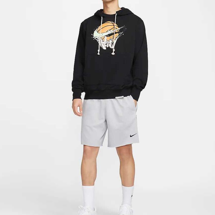 Nike Спортивные шорты для баскетбола Dri FIT Standard Issue Мужские Вольф Грей/Черный FN2891-012