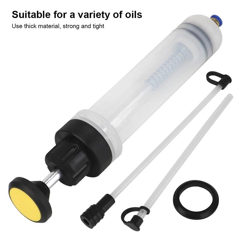 Ручной аспиратор 200 куб. см для извлечения жидкости для автомобильного обслуживания с прозрачным корпусом