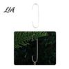 Decorative Hangers for Christmas Trees Ornament Hooks, Metal Wire Hanging Hook, C-Shaped Hooks Ornaments Hanger Tree Decoration, Garland Balls