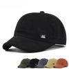 New Short Brim Baseball Cap Solid Color Baseball Cap Korean Version Sun Protection Hat Spring Hat