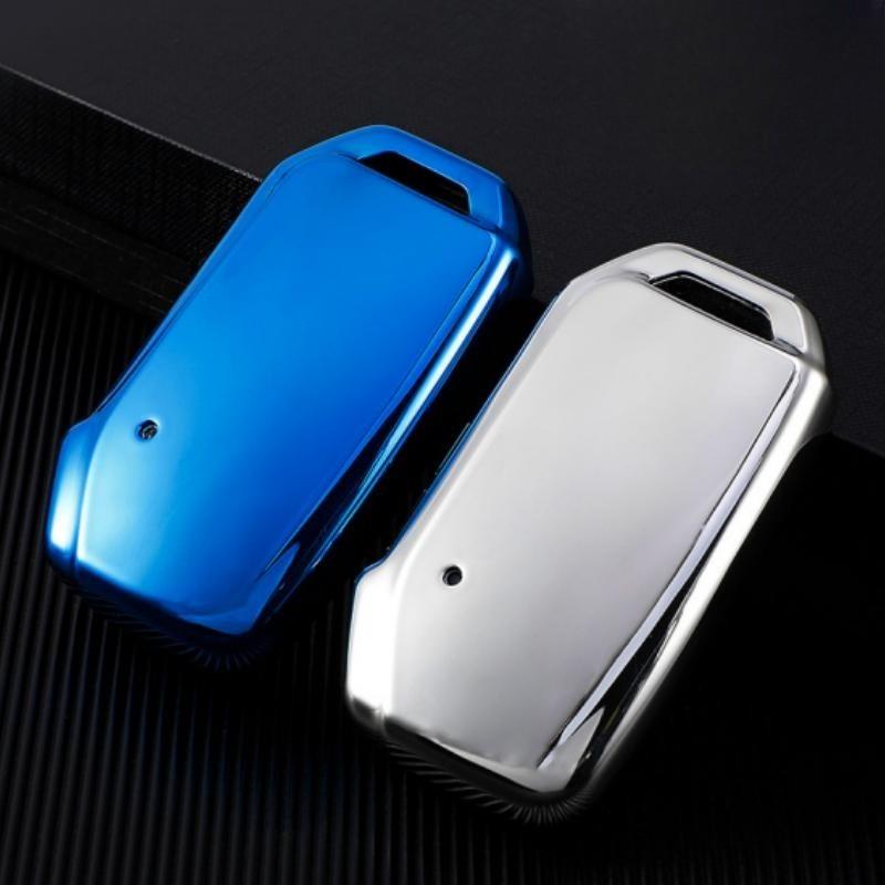 Чехол для ключей с гальваническим покрытием для Kia K3 K5 Sportage R Optima Telluride Seltos Ceed K2 Rio Sorento K4 Cerato Forte Picanto Stonic Carnival Soul