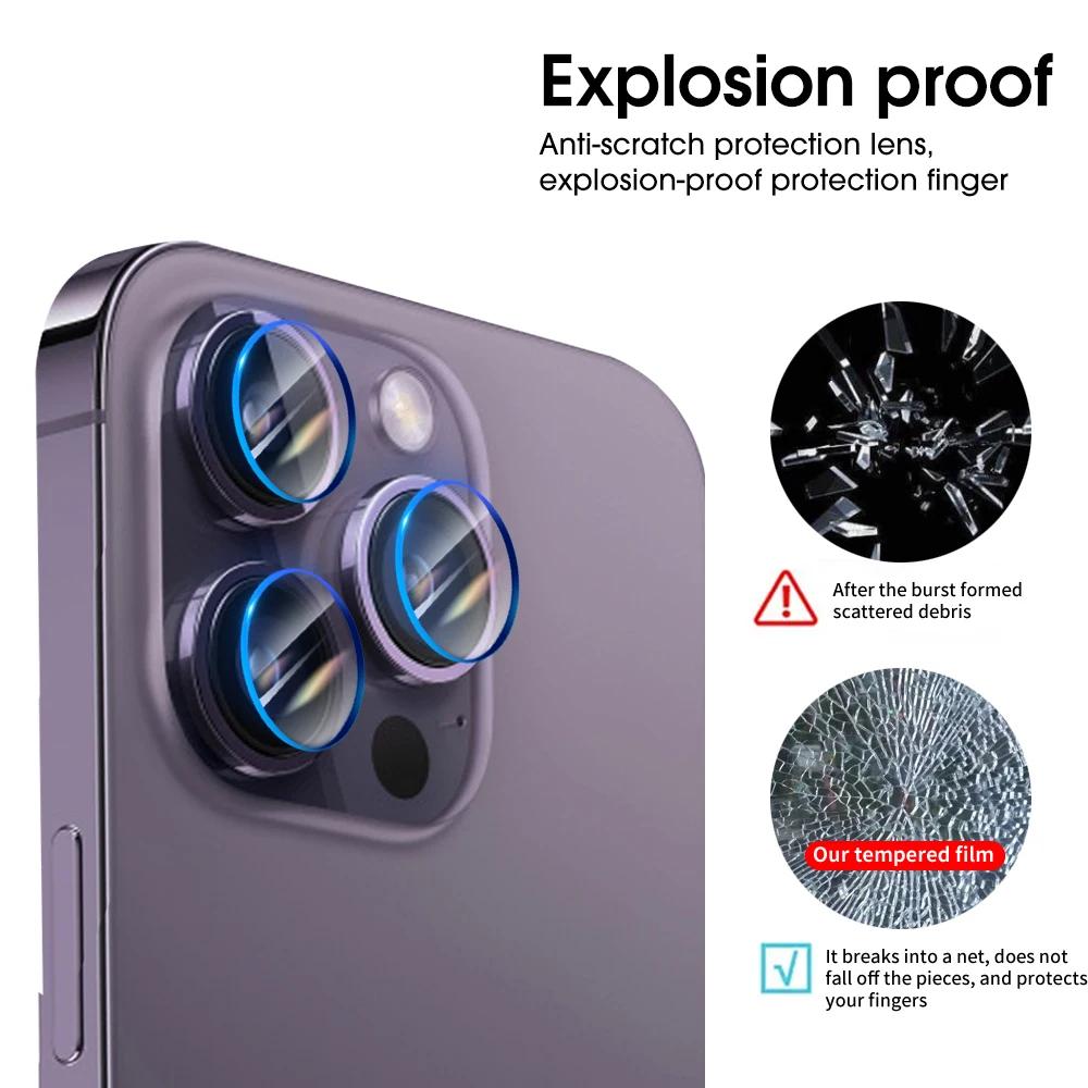 5-1 Комплектов Стекло для Объектива Камеры Для iPhone 16 15 Pro Max 15 Plus Защитная Пленка для Экрана Объектива Камеры Закаленное Стекло Для iPhone 16Pro Max