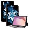 Для Lenovo Tab M9 Кожаный чехол с принтом, подставка, чехол для планшета со слотами для карт