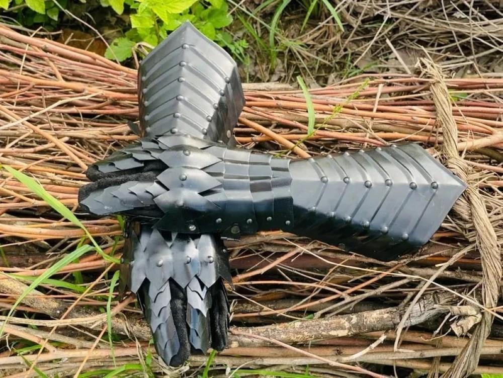 Medieval Steel Nazgul Gloves Costume Gauntlets Armor