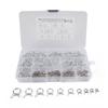 150Pcs/Set Stainless Steel Spring Clip Hose Clamp Fastener Fuel Line Hose Water Pipe Air Tube Car Plumbing Tools