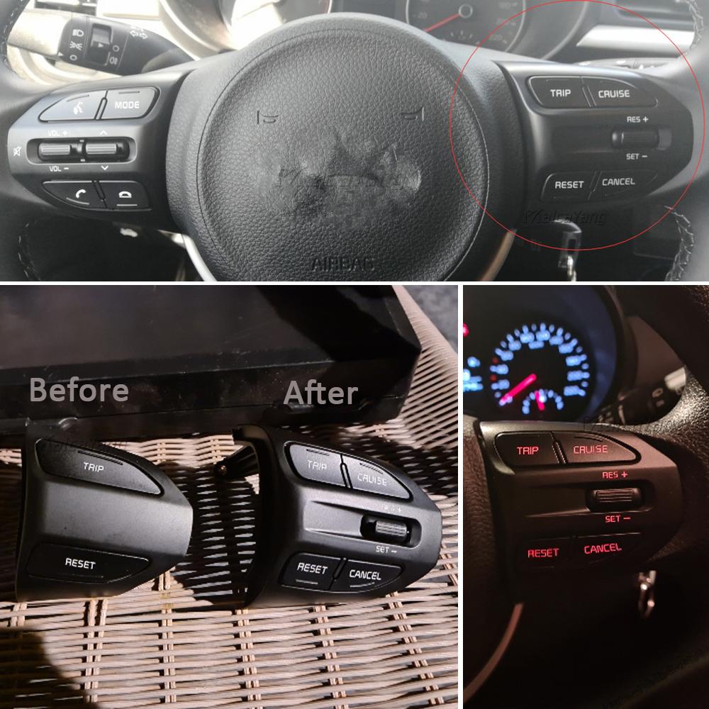 Выключатель круиз-контроля на рулевом колесе справа 96720G6010 Для Kia RIO K2 Picanto 2017 2018 2019 2020 2021 .