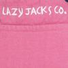 Lazy Jacks Girls Pique Button Neck Sweatshirt