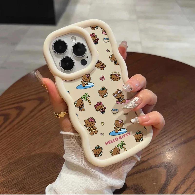 Casing For Xiaomi Redmi 14C 13C 12 13 12C 10 10C 9T A5 Note 14 12 11 13 Pro Plus 11S 10S 4G 5G Case Cover Hello Kitty Soft