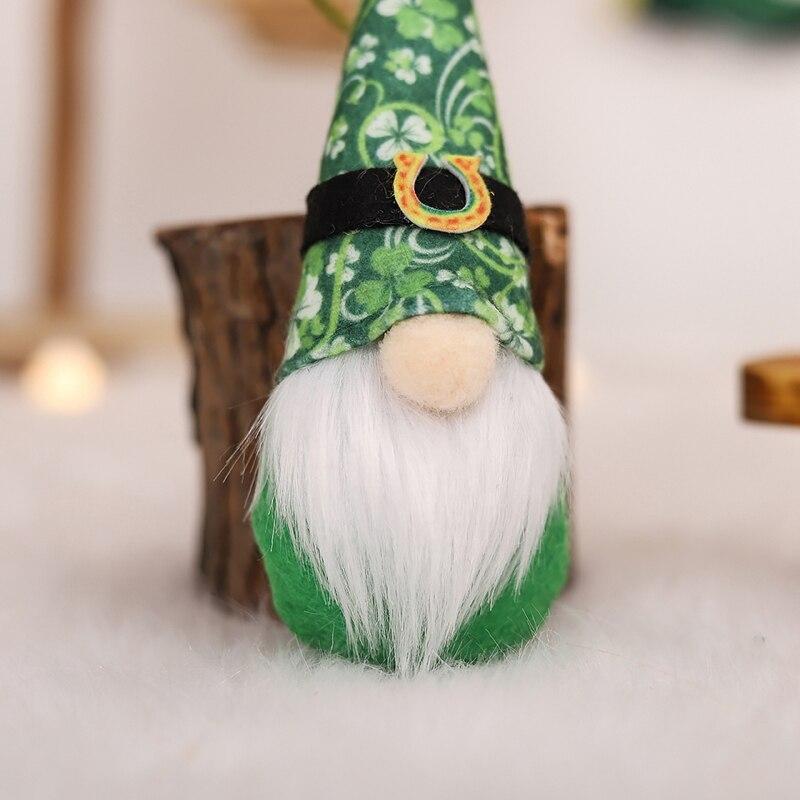 St. Patrick's Day Gnome Handmade Christmas Party Home Decoration