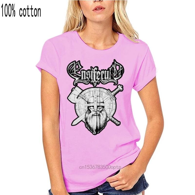Ensiferum Sword & Axe Shirt S M L Xl Folk Metal T Shirt Official Tshirt Hipster Tees Summer Animes Kawaii