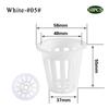 10pcs Vegetable Plant Grow Hydroponic Nursery Pots Mesh Pot Planting Basket Net Cup