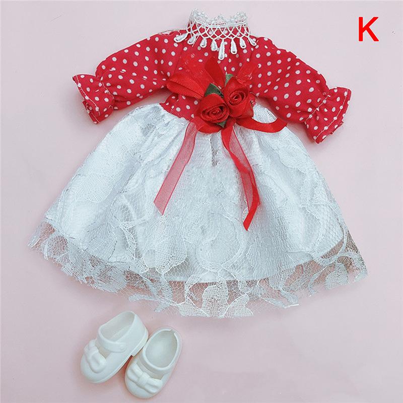 Одежда и обувь для куклы 30 см, 1/6 Bjd, платье принцессы с толстым телом, аксессуары, сделай сам