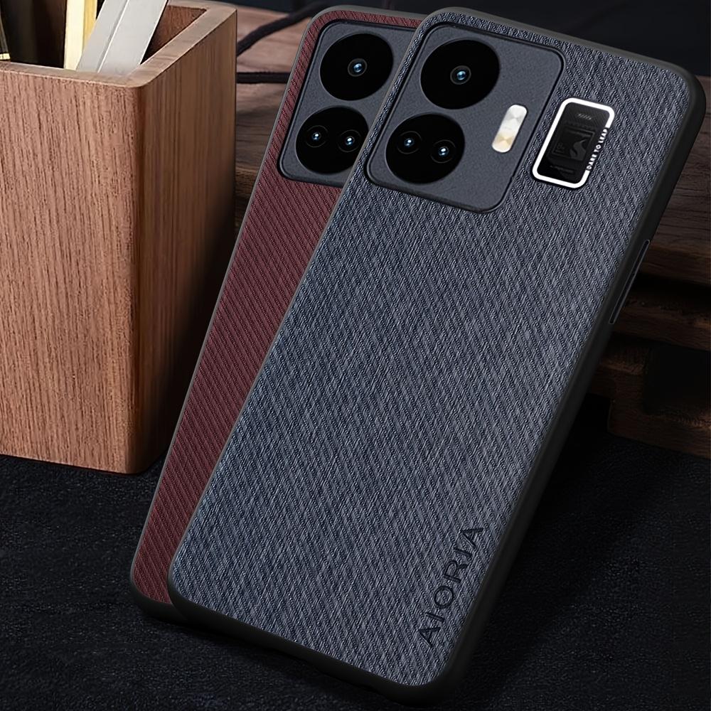Чехол для телефона - Чехол для OPPO для RealMe GT 3 2 GT3 GT2 Pro 5G, Защитная задняя крышка из искусственной кожи с винтажной стиркой и твиловой текстурой