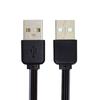 Chenyang USB короткий плоский USB тип A мужчина к мужчине 4 провода 5 В 2 А зарядный кабель для передачи данных силиконовый кабель 4 провода 30AWG 13 см 2.0 кабель, 2.0
