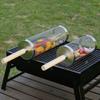 2/3Pcs Set Wire Mesh BBQ Basket Stainless Steel Barbecue Rack Rolling Grilling Basket  Grill Tool