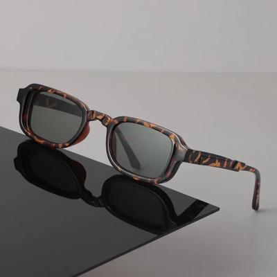 Винтажные прямоугольные солнцезащитные очки Женские Мужские Повседневные Модные очки Роскошный Бренд Дизайнер Женские