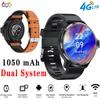 Dm30 4g мужские умные часы двойная система GPS Android 9.1 400*400 HD экран 5 МП двойная камера 4G 64 ГБ Sim Call Wifi Bluetooth 1050 мАч