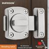 No-Drill Anti-Theft Door Latch Lock for Bathroom