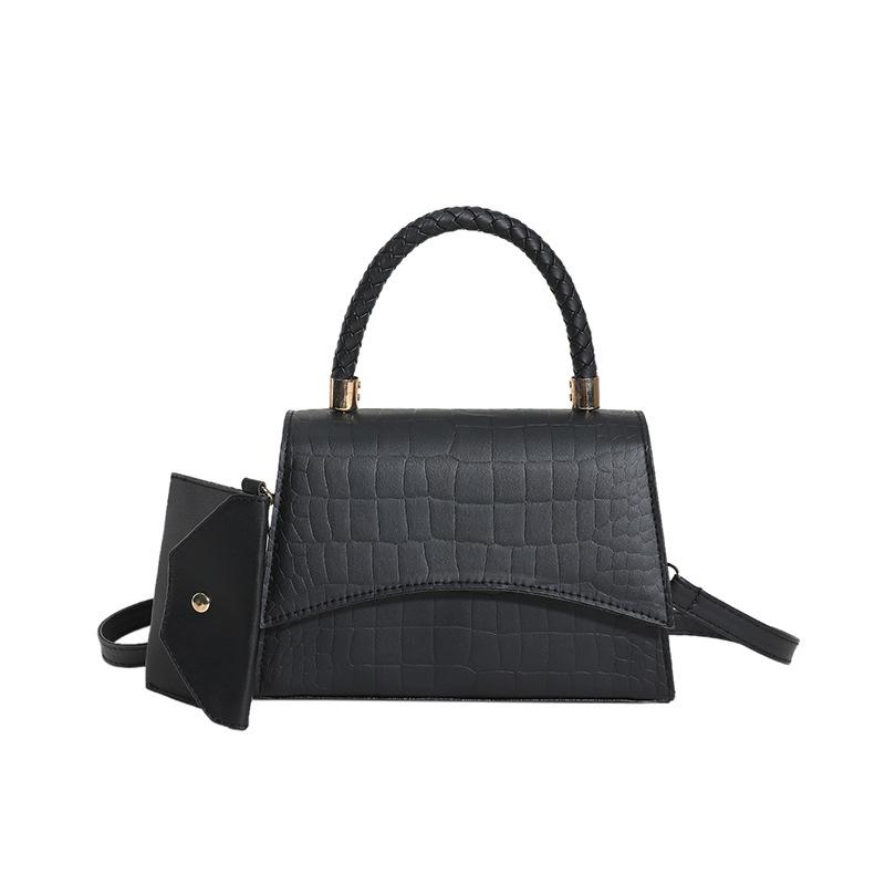 Корейская версия текстуры иностранного стиля маленькая сумка весна новая модная портативная сумка-мессенджер простая маленькая квадратная сумка через плечо