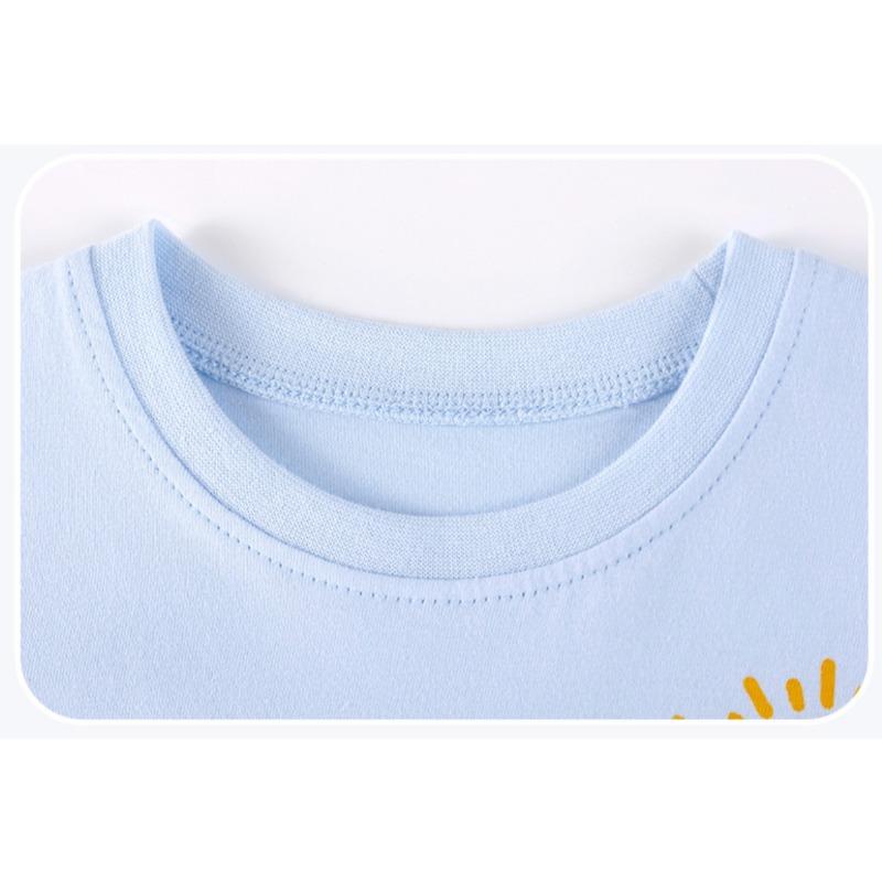Children's T-shirt Autumn Long Sleeved Cartoon Boy's T-shirt Fashion Baby Top