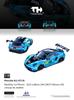 Trends Hobby 1/64 Porsche 911 GT3 R 2025 24 часа Ле-Мана LMGT3 Гоночная Миниатюрная Модель Игрушечный Автомобиль Свободно вращающиеся колеса Коллекция Diecast Подарок