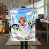 Powerpuff Girls Cartoon printing Flannel Blanket Bedroom Sofa Camping Warm blanket Gifts for family and friends-MJ009