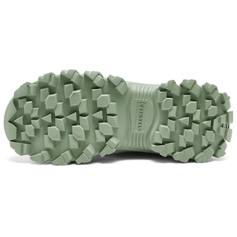 Skechers HI-RYZE Женские низкие кроссовки на массивной подошве Мятно-зеленые 177234-SAGE