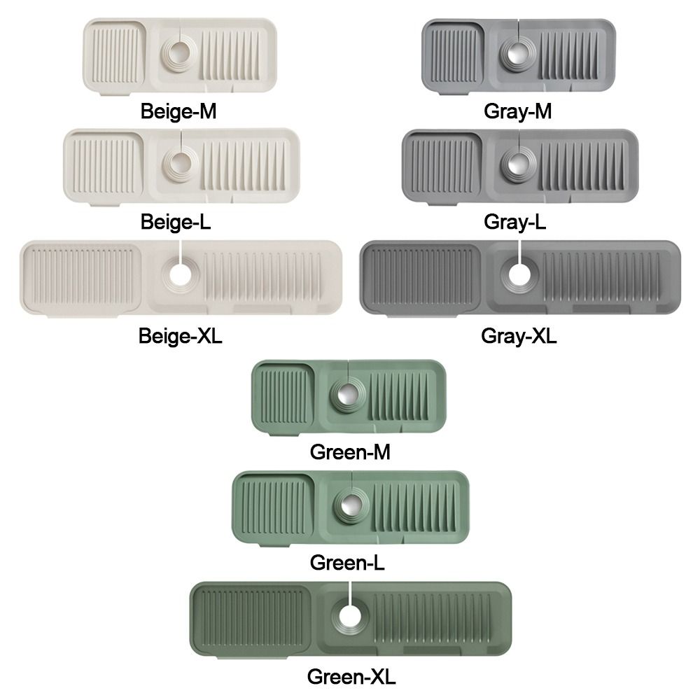 Силиконовая накладка на смеситель, брызговик за смесителем, складной дренажный коврик