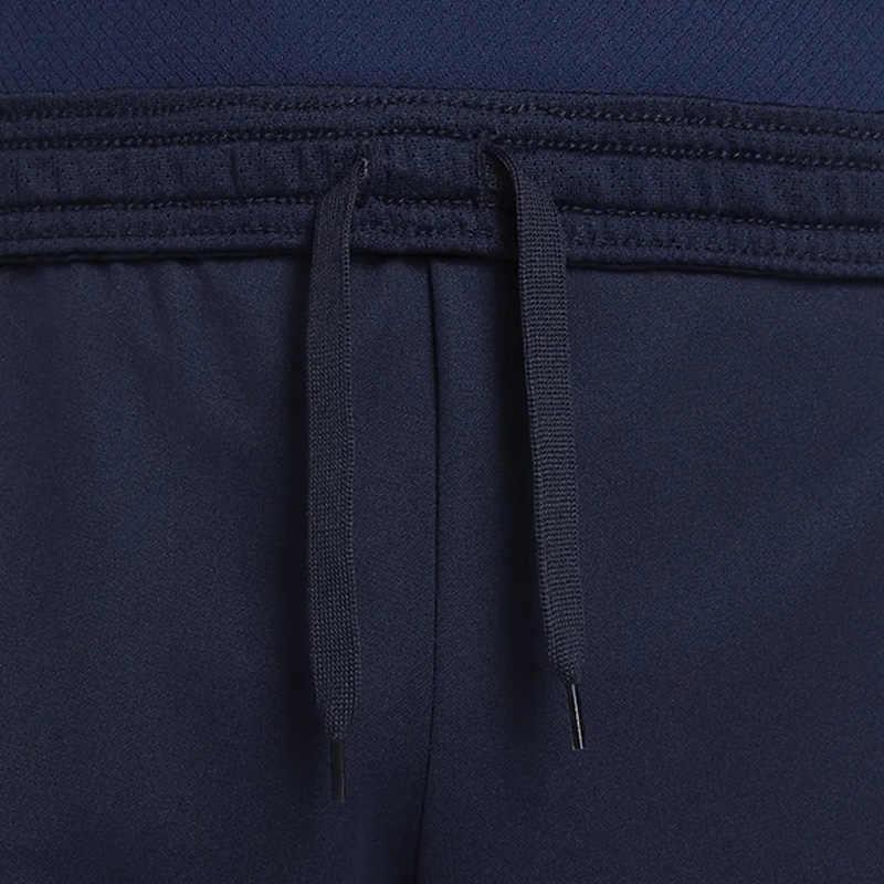 Nike Дышащие быстросохнущие футбольные шорты с однотонным логотипом Dri-Fit, детские штаны Obsidian DR1364-451